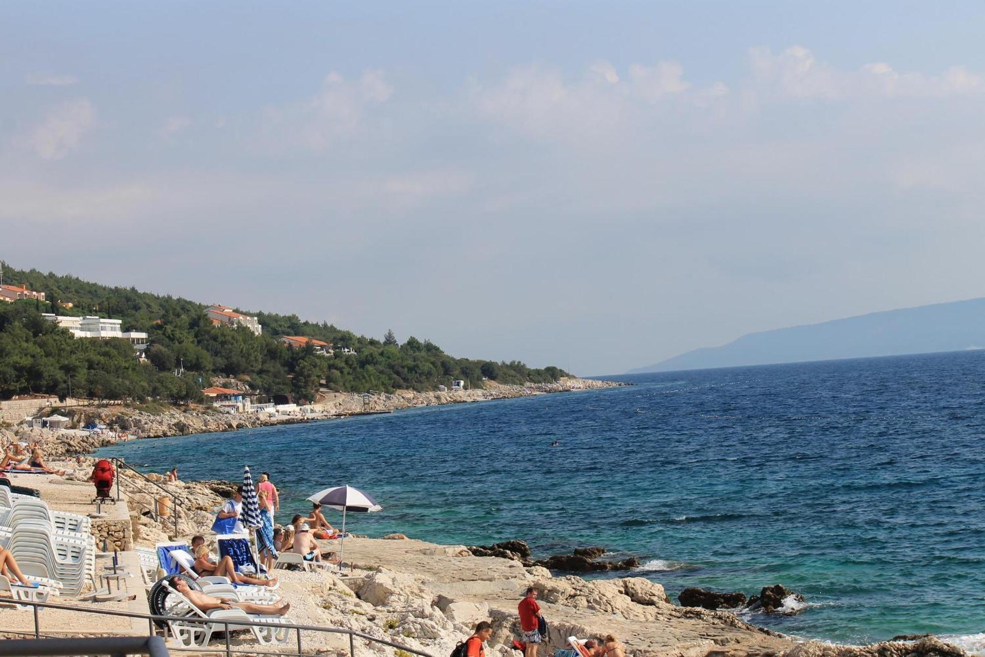 Apartments Mareblu Rabac Exterior foto